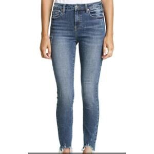 Pistola Audrey Crop Midrise Skinny Jeans sz 25